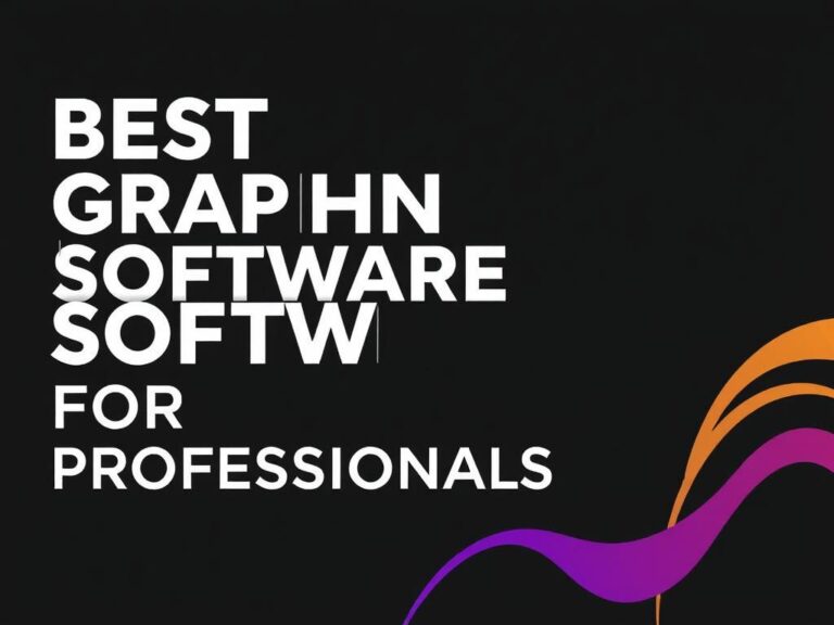 Best Graphic Design Software for Professionals: Choosing the Perfect Tool for Your Creative Needs