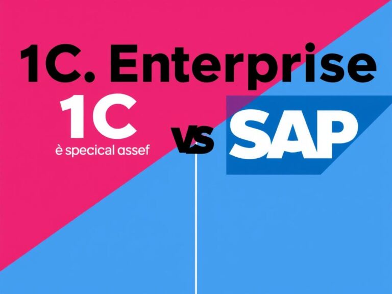 1C:Enterprise vs. SAP: Business Software Comparison