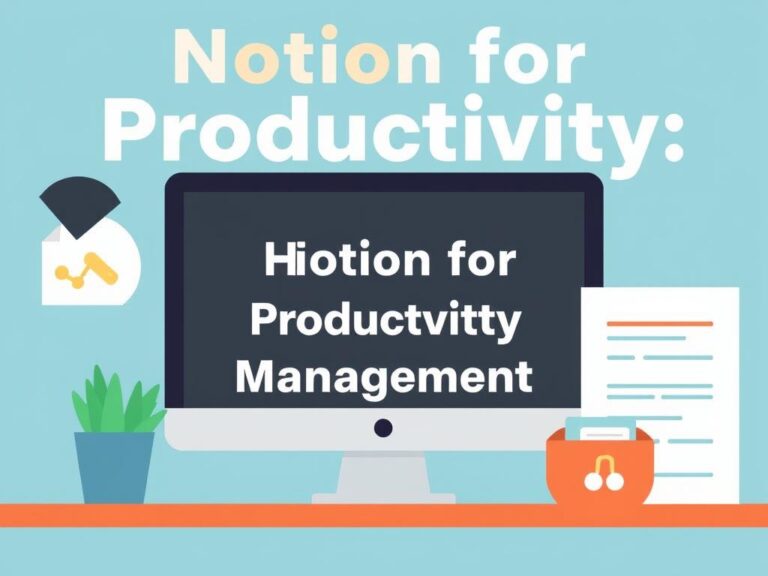 Notion for Productivity: Task & Project Management Tips